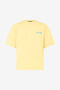 JC Yellow T-Shirt With Logo JC Yellow T-Shirt With Logo POP CORN WFT069-WF099