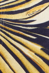 RC Bermuda En Lin Imprimé Ray Of Gold BLACK IVORY TRT270-3HM70