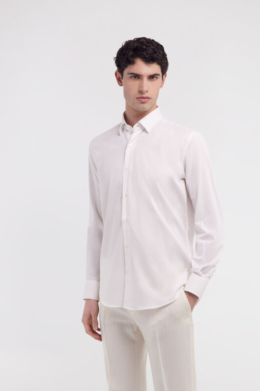 RC Shirt with Monogram RC White JST70B-CO015