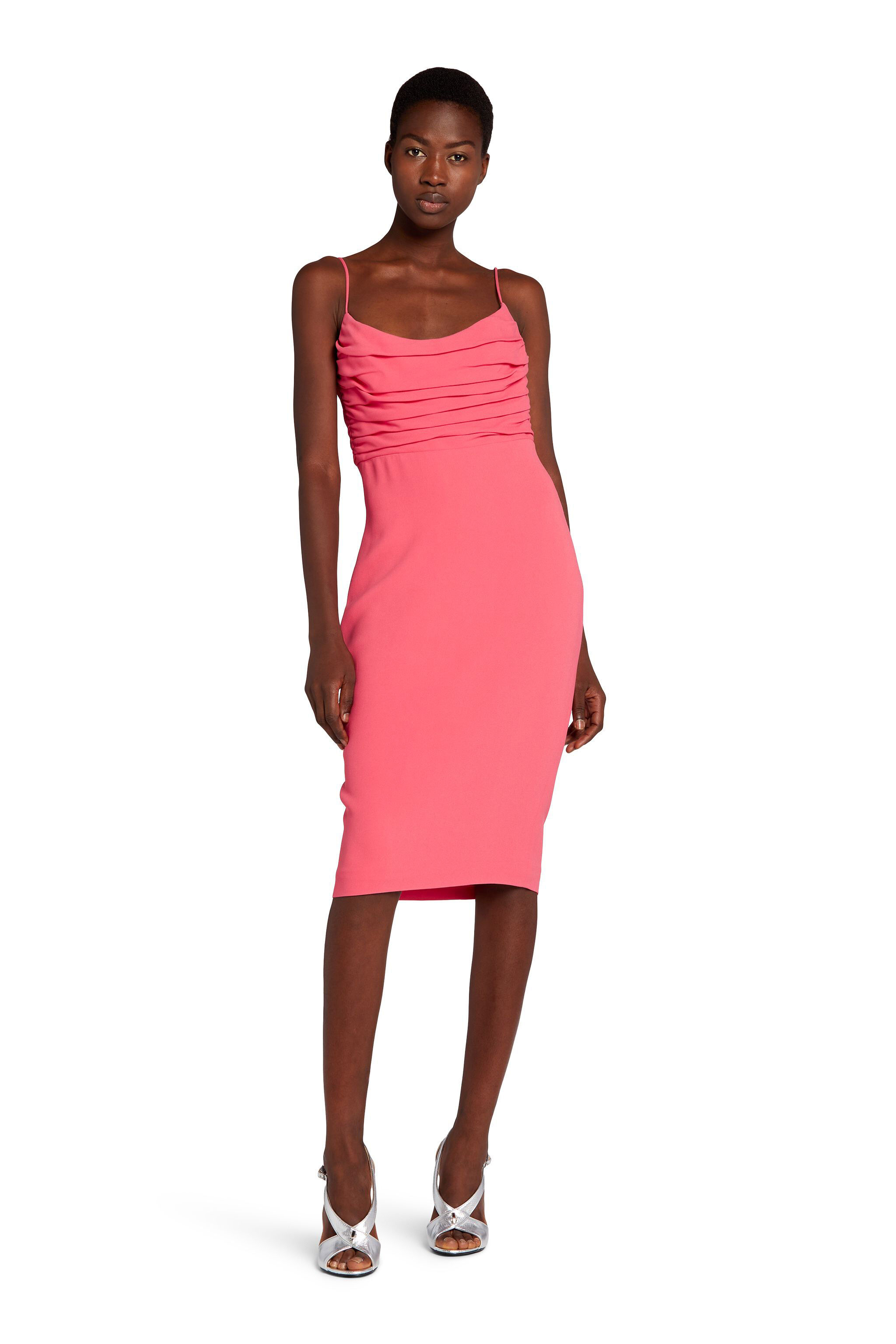 RC Gathered Dress Фуксия KQT128-HR005