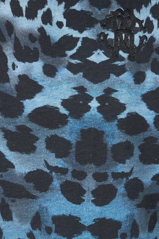 RC T-Shirt Mit Print Jaguar Skin RC T-Shirt Mit Print Jaguar Skin BLUE OOT60J-JFO63