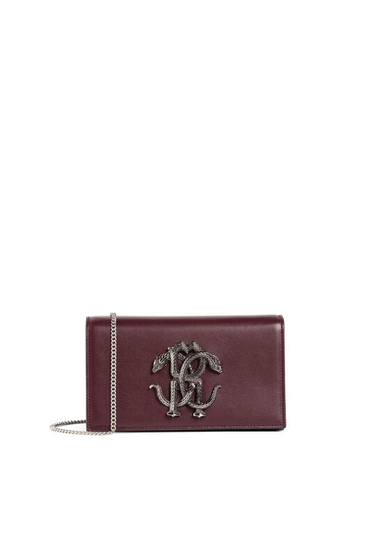 RC Mirror Snake Shoulder Bag RC Mirror Snake Shoulder Bag CARMINE/ARGENTO OLD KWB112-PZ132