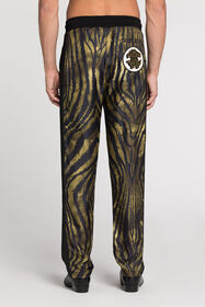 RC Freedom-Print Silk Track Pants GREEN/BLACK RRT25M-2N410