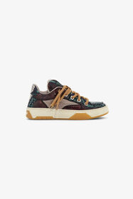 RC Sneakers Basse Colorate Verde scuro TKS026-PZG64