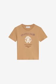 JU T-Shirt with Logo BEIG.MARZ. XJT61B-JD001
