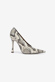 RC Zapatos De Salón Con Estampado Python Marrón claro VKS120-PZ407