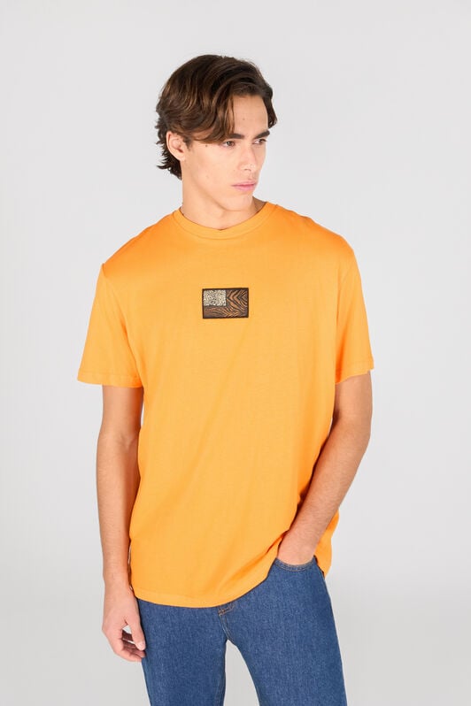 RC Animal print T-shirt RC Animal print T-shirt ORANGE OOT60K-JD060