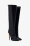 RC Leather Knee-High Boots Black TKS015-PZ200