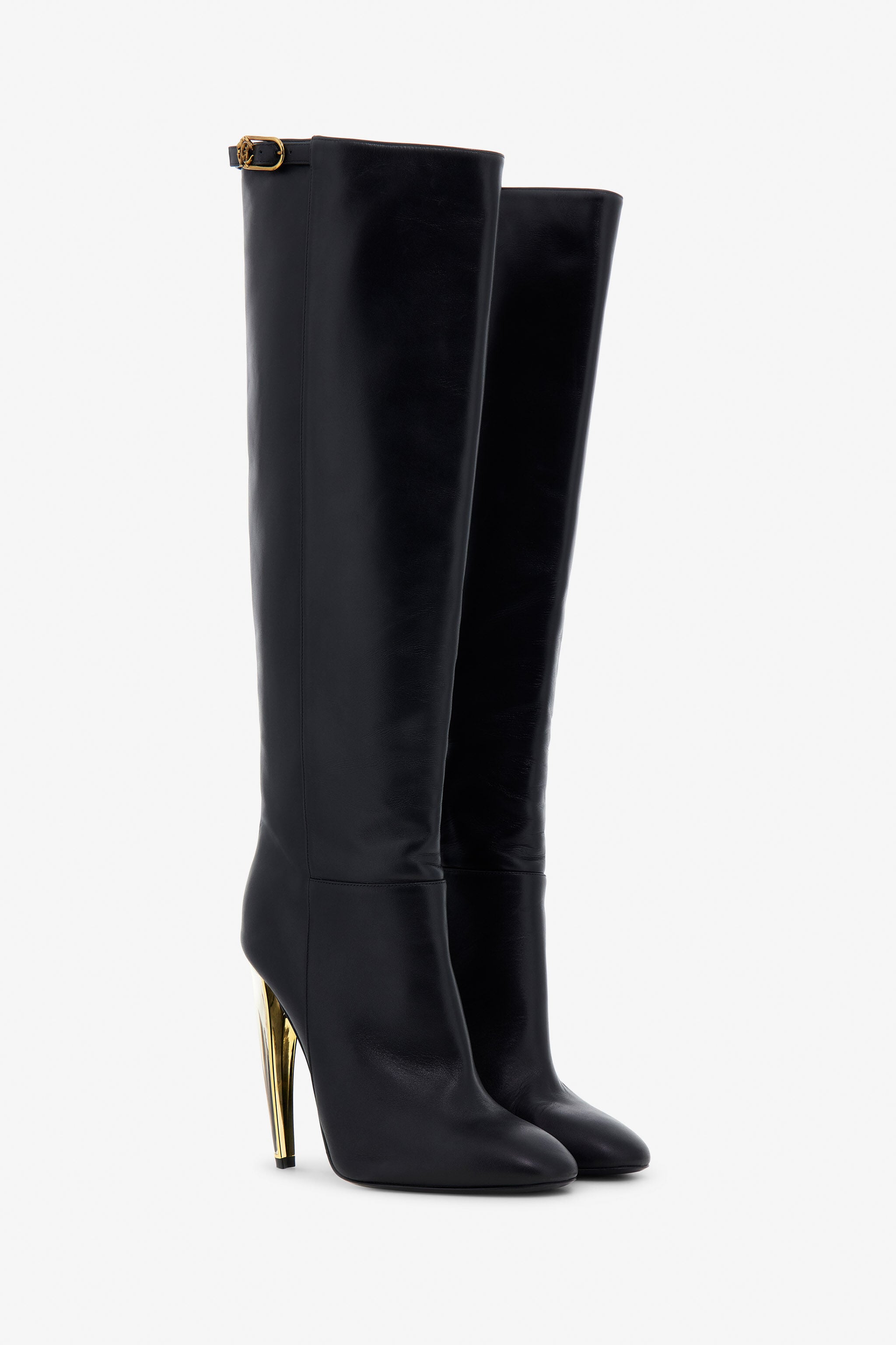 RC Bottes Hautes en Cuir RC Bottes Hautes en Cuir Noir TKS015-PZ200