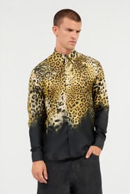 RC Jaguar Skin print shirt Light Brown SRT714-4QL49