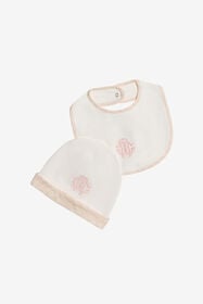 JU Kit Pour Enfants Monogram Zebra Imprimé Rose BABY PINK WJT808-JD001