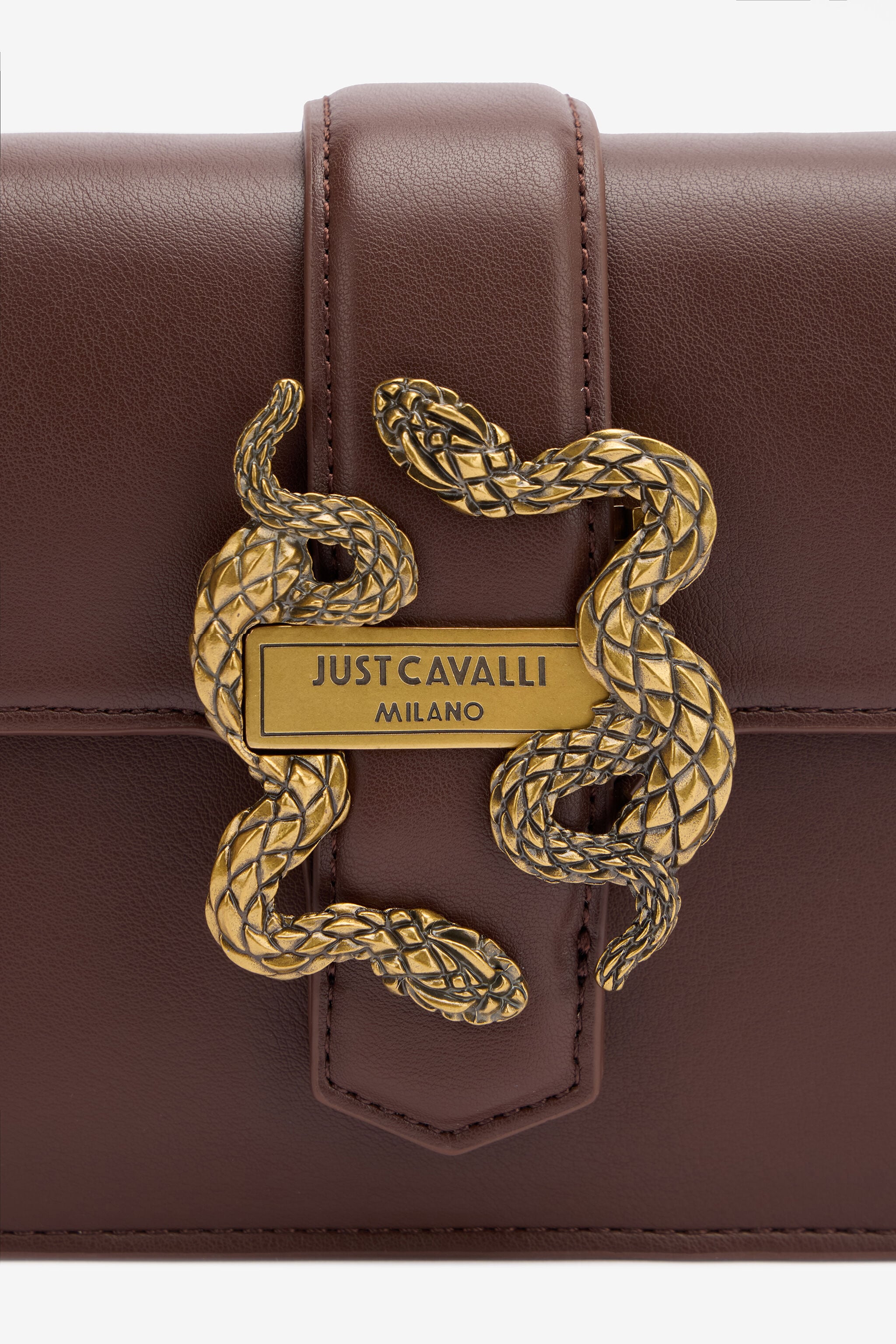 JC Borsa Con Serpenti E Manico A Catena JC Borsa Con Serpenti E Manico A Catena Marrone TFB029-TF394