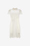 RC Knit dress White SKM160-MG011