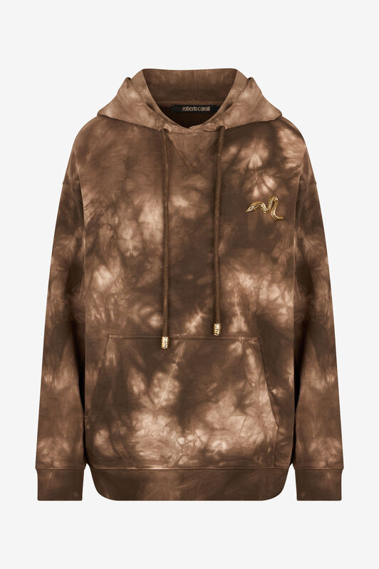 RC Sweatshirt mit Tie-Dye-Motiv RC Sweatshirt mit Tie-Dye-Motiv NATURAL XQT67C-CF026