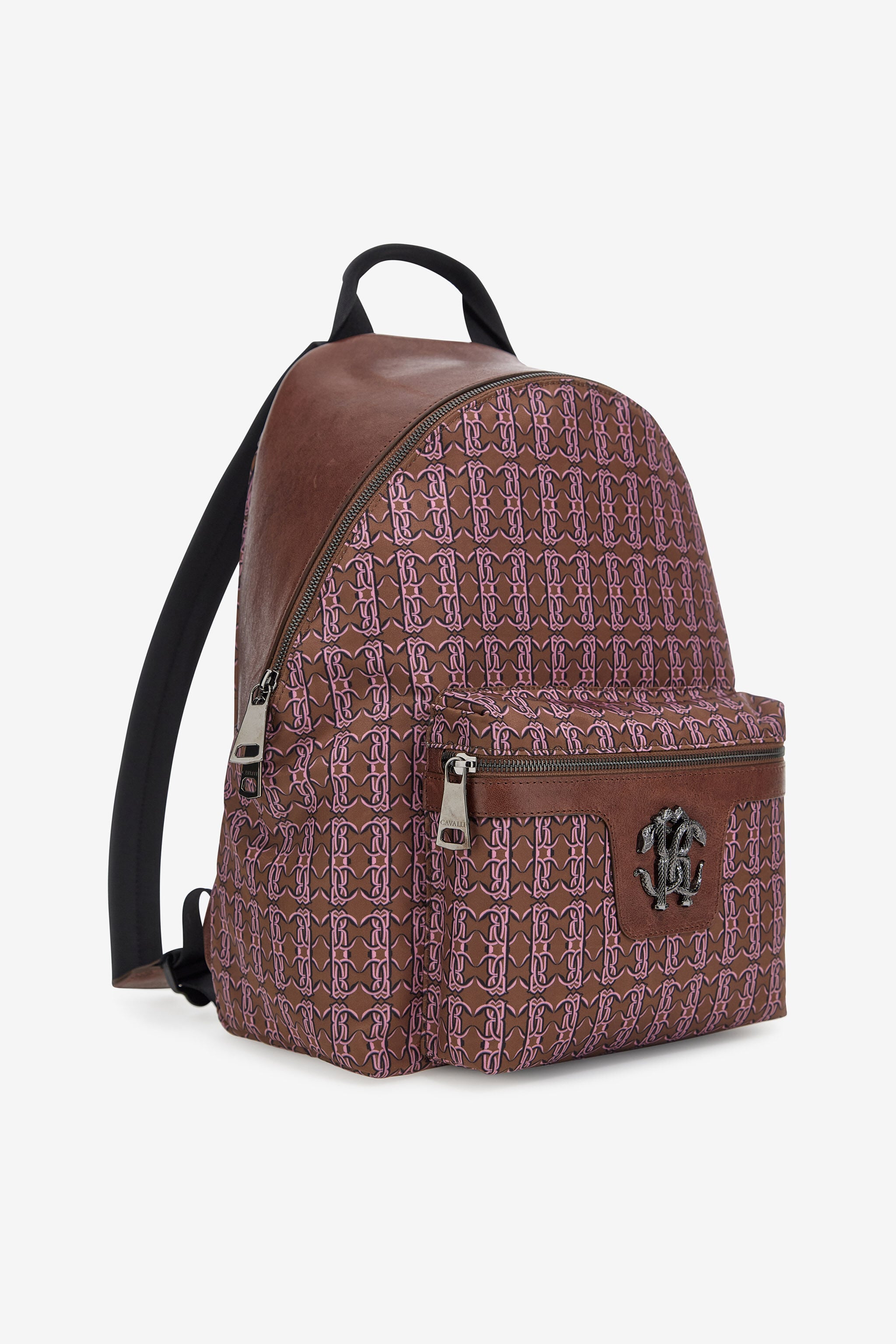 RC Backpack with Monogram Mirror Snake RC Backpack with Monogram Mirror Snake Brown SRB001-FT169
