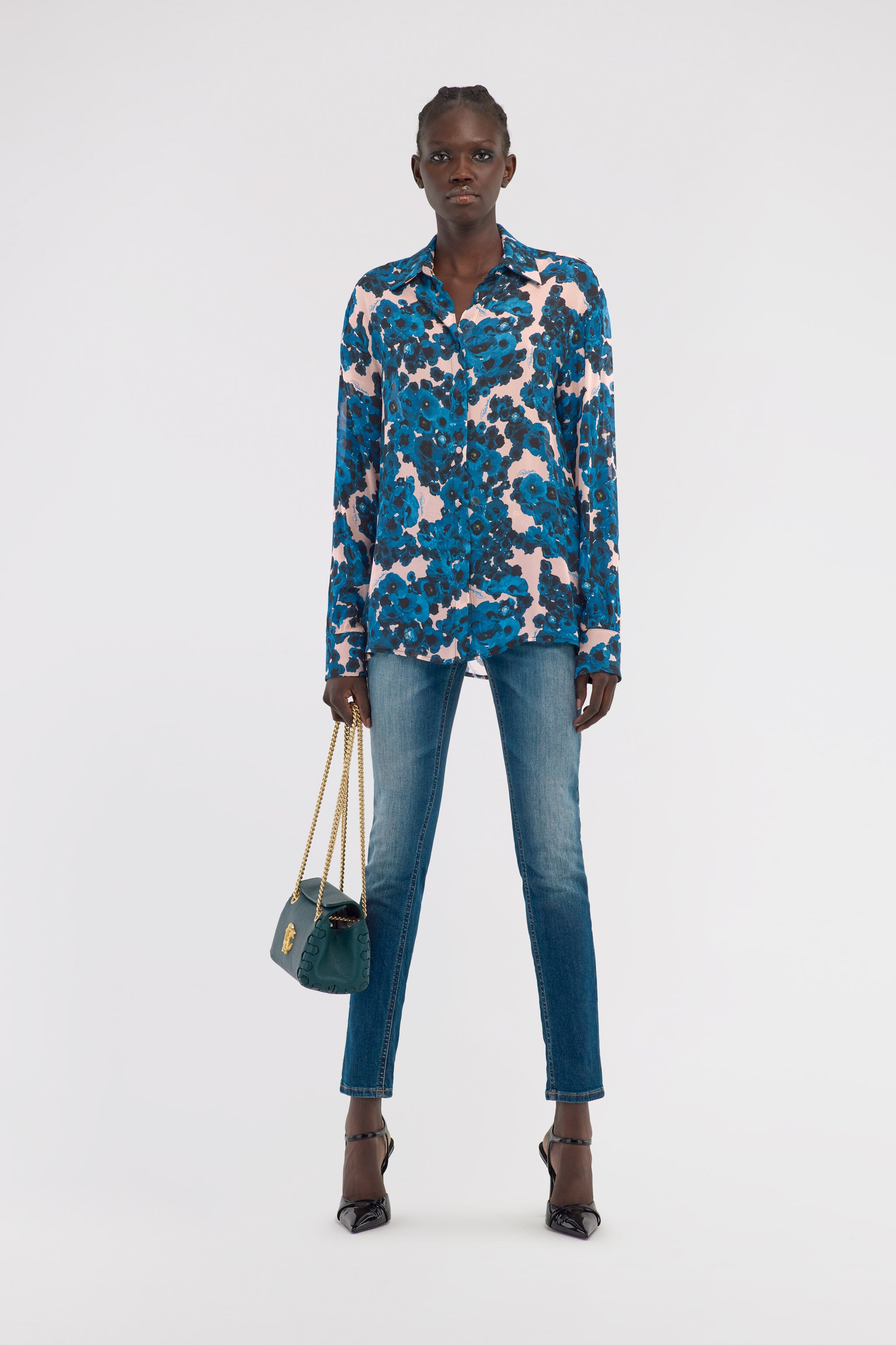 RC Shirt with print Blue NOT70A-6DM80