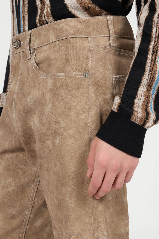 RC Denim in Cotton with Regular Fit RC Denim in Cotton with Regular Fit ECRU' XNJ215-DE003