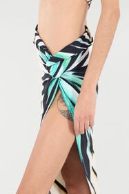 RC Ray Of Sea Print Sarong Light blue VKW016-HVM33