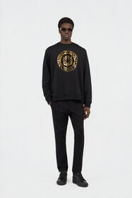 JC Pantaloni In Cotone Nero BLACK/GOLD Q61190-Q0093