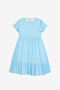 JU Robe bleu clair à manches courtes JU Robe bleu clair à manches courtes LIGHT BLUE WJT10N-DJ001
