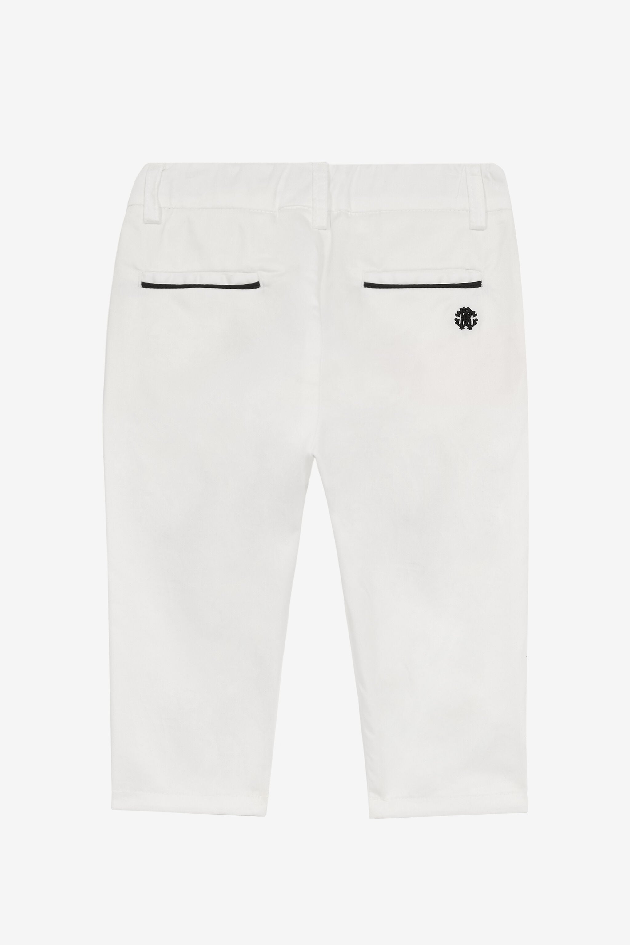 JU Pants With RC Monogram White UJT216-RN012