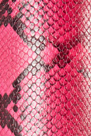 RC Pantaloni Con Stampa Pitone Effetto Lucido Fucsia UKP204-PN053