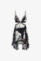 RC Marble Print Dress RC Marble Print Dress Negro/Blanco TWT113-7NN18