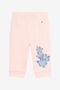 JU Pantalon en coton brodé JU Pantalon en coton brodé BABY ROSE VJT200-CF050