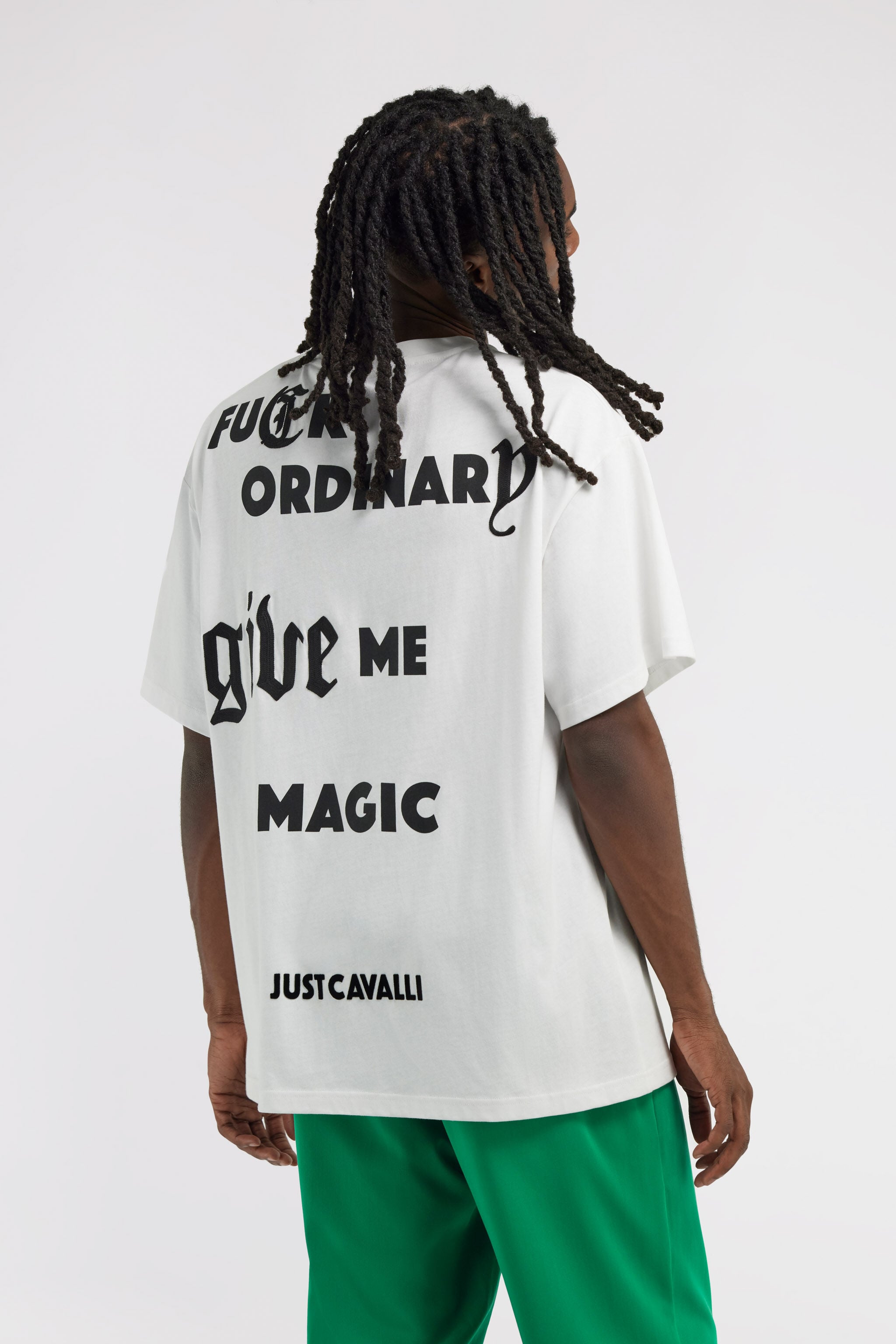 JC Just Cavalli T-shirt White TFT023-TF040