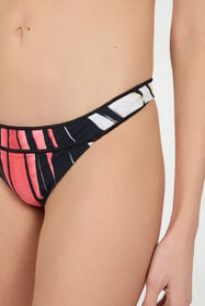 RC Ray Of Paradise Print Swimsuit Bikini Bottom CORAL XKW015-HVM33