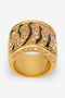 RC Gold-Tone Roar Ring RC Gold-Tone Roar Ring GOLDEN YELLOW/TOPAZ WKG001-AM011