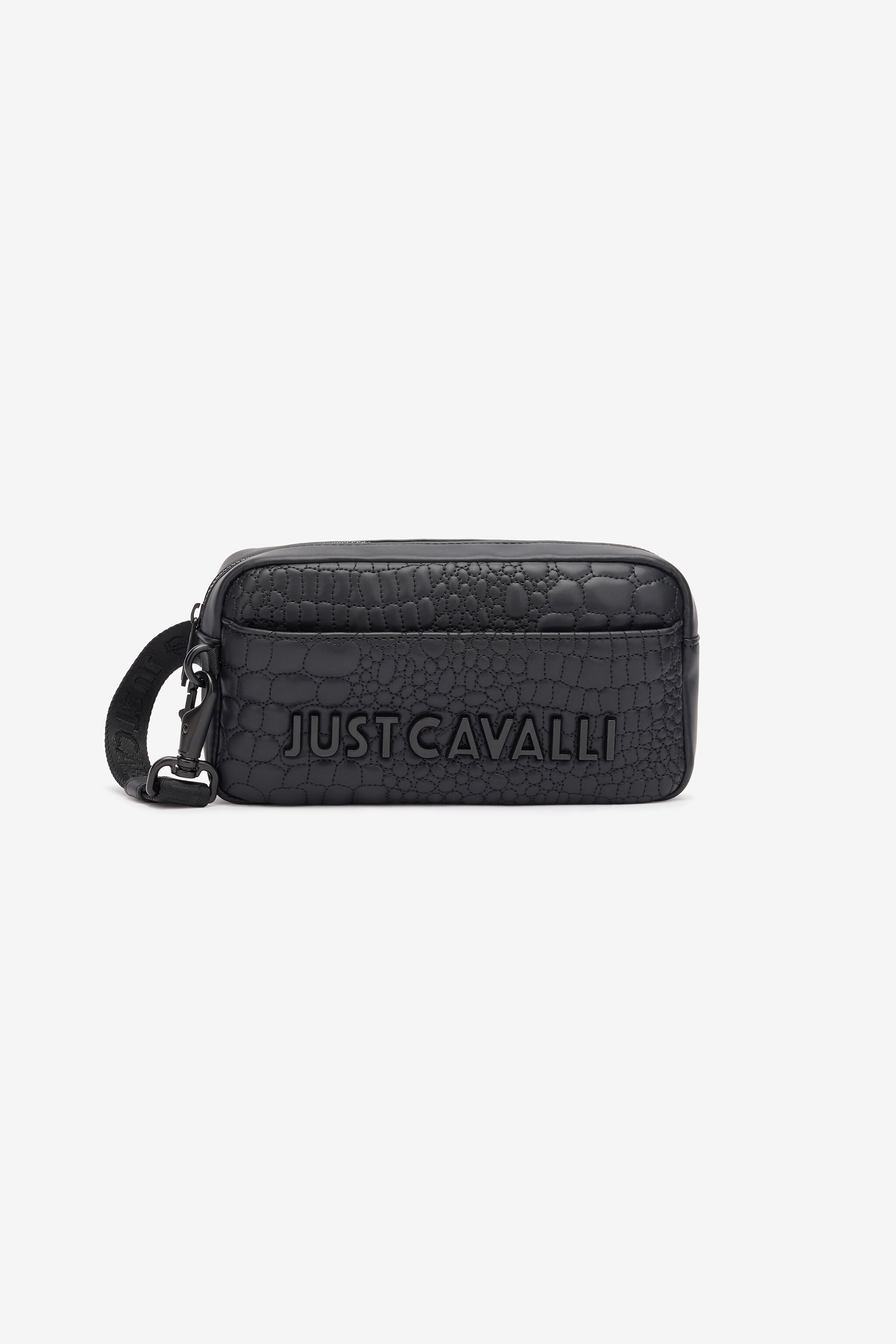 JC Crossbody Bag With Lettering Black TFB008-TF278