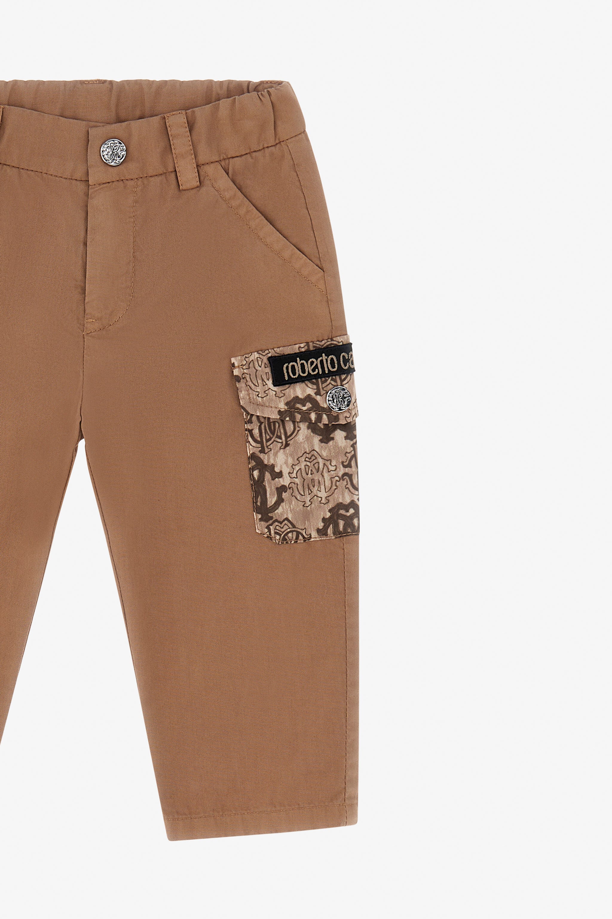 JU RC Logo Pants JU RC Logo Pants Light brown TJT237-CE035
