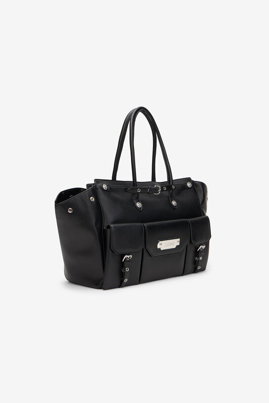 JC Sac porté épaule avec logo JC Sac porté épaule avec logo BLACK XFB064-XF500