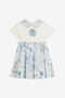 JU Printed Dress JU Printed Dress Light blue UJT105-JD001