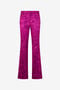 RC Pantalon flare à motif Florentine Flowers en jacquard RC Pantalon flare à motif Florentine Flowers en jacquard FUCHSIA WQT207-TJ033