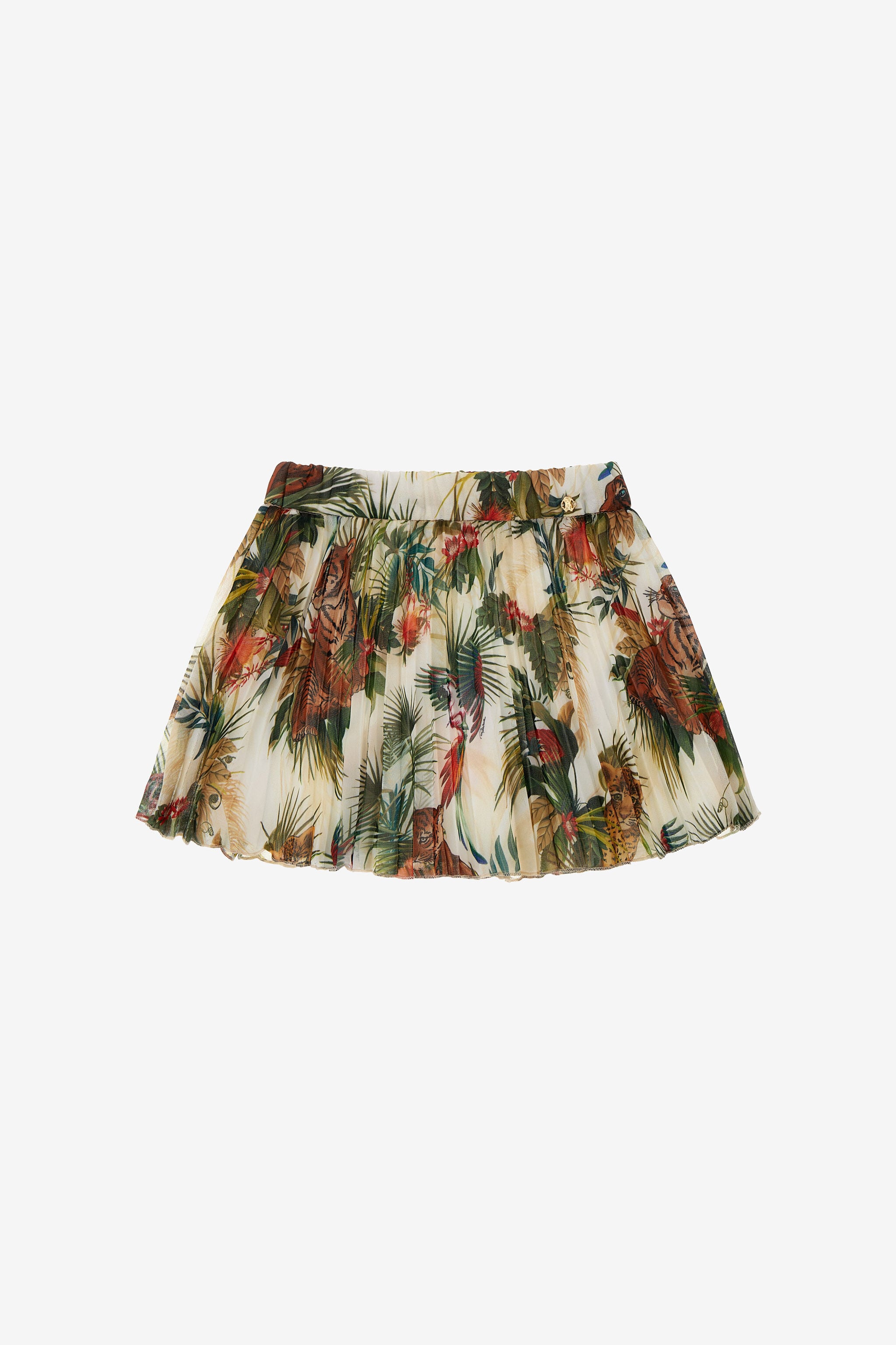 JU Jupe courte imprimé Jungle JU Jupe courte imprimé Jungle Vert SJT308-2NI95