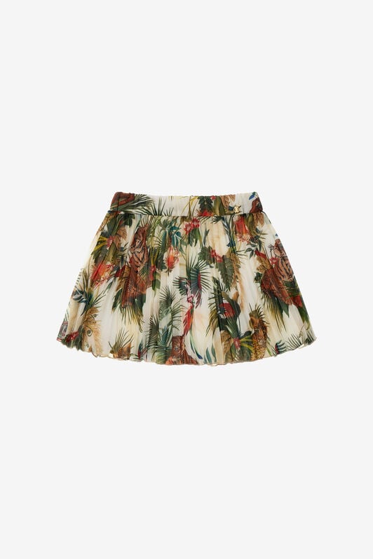 JU Jupe courte imprimé Jungle JU Jupe courte imprimé Jungle Vert SJT308-2NI95