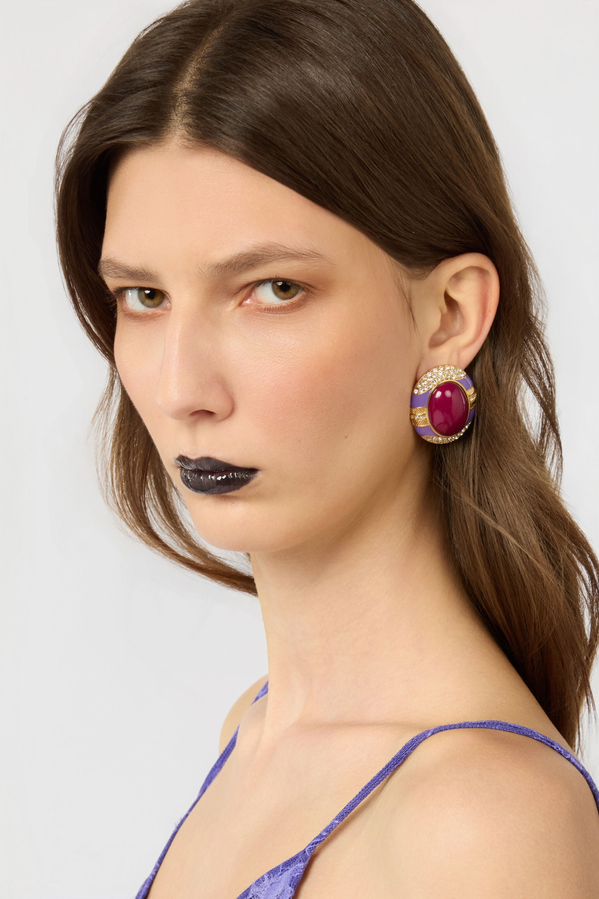 RC Boucles Burgundy FUXIA/PINK/GOLD/CRY XWG001-AM011