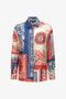 RC Blouse Imprimé Bandana RC Blouse Imprimé Bandana Bleu TKT703-4QN05