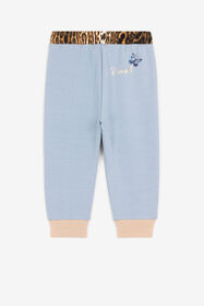 JU Jogginghose mit Schmetterling-Print Hellblau PJT259-CF050