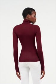 RC Top Col Roulé Bordeaux PALISSANDRO TWM601-KP001