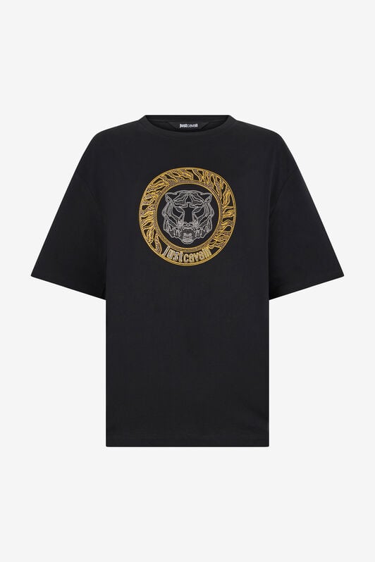 JC Man Cotton T-Shirt JC Man Cotton T-Shirt BLACK RRT916-RR178