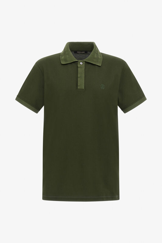 RC RC logo Polo RC RC logo Polo Dark green SRT64B-KB002