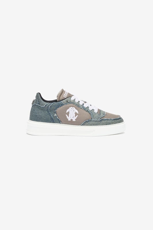 RC Denim And Mesh Sneakers RC Denim And Mesh Sneakers Gray URS076-DL001