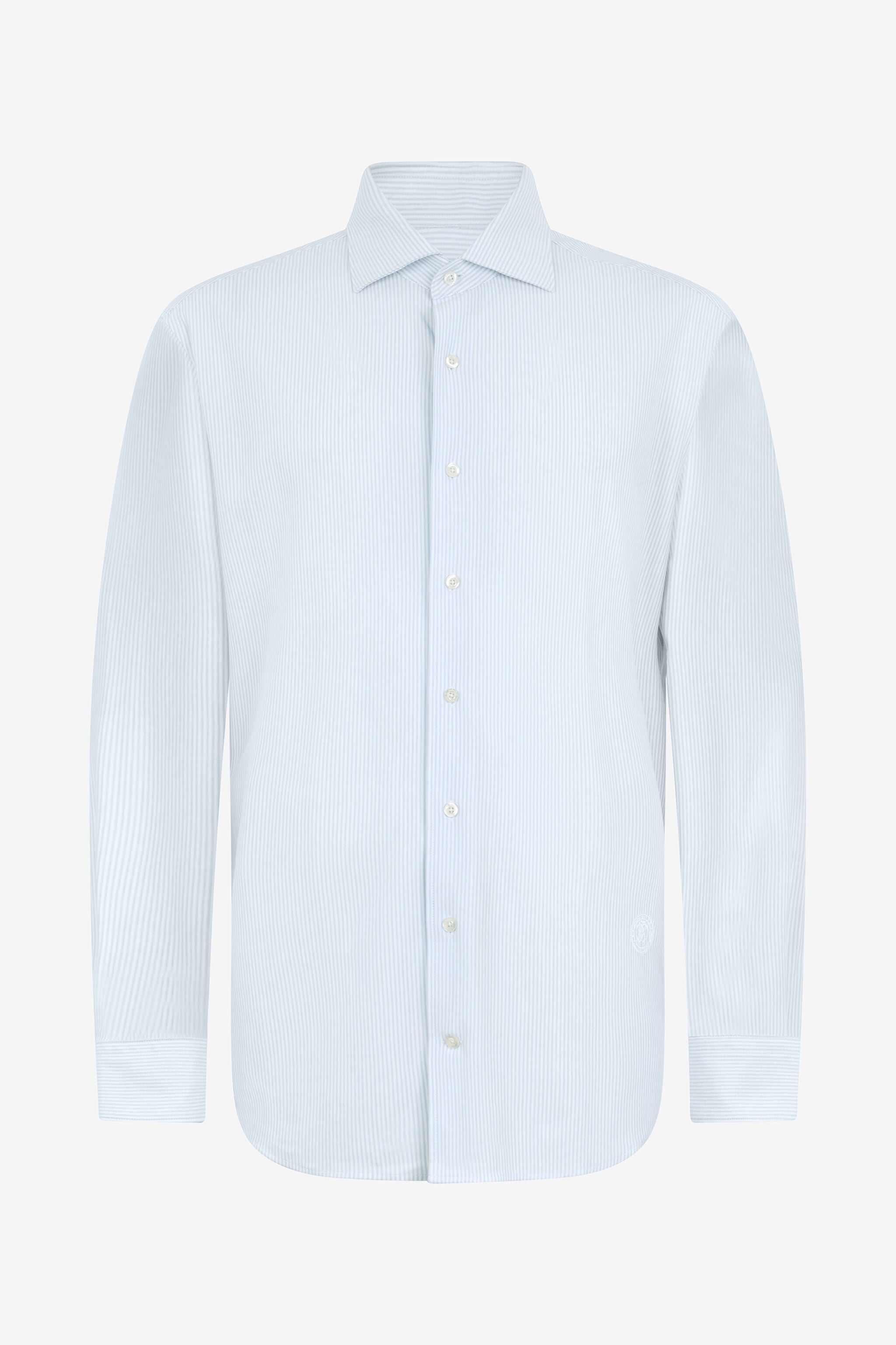 RC Hellblau Gestreiftes Hemd RC Hellblau Gestreiftes Hemd WHITE/LIGHT BLUE QOT70H-CE007