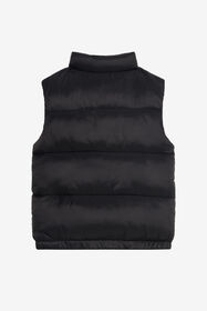 JC Black Padded Vest with Logo BLACK XFT42C-SB003