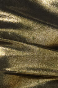 RC One-Shoulder Gold Dress with Cut-Out Detail GOLD WWT106-JE032