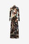 JC Imprimé Rusty Stain Robe Maxi JC Imprimé Rusty Stain Robe Maxi MULTICOLOR SCURO VFT279-VF429