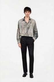 RC Jaguar Print Shirt GREY/BLACK XNT720-CHR30